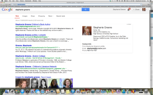 Stephanie Greene goggle search