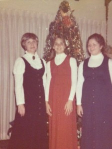 Mom, me and my sister&hellip; Christmas 1976.  Still no desk top computers at this time.  Stay tuned.