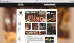 Country Outfitters gets my attention.